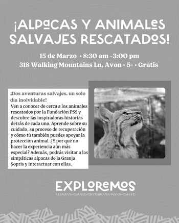 ¡ALPaCAS Y ANIMALeS sALVAJES rESCATADoS!-1