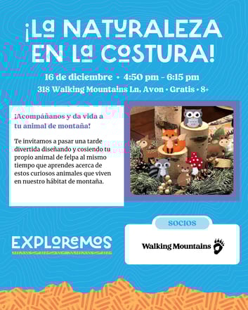 ¡La naturaleza en la costura!