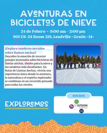 Aventuras en bicicleta de nieve