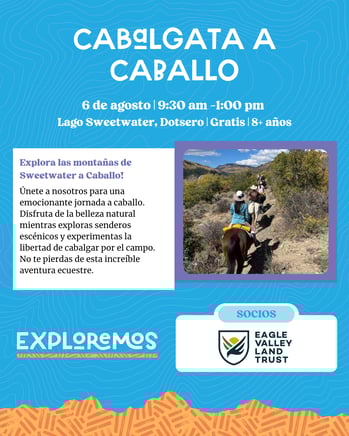 Cabalgata a caballo