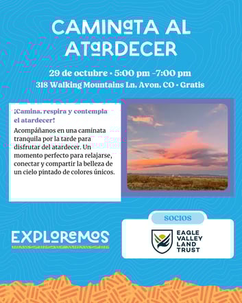 Caminata al atardecer