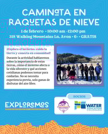 Caminata en raquetas