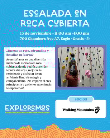 Escalada en roca cubierta