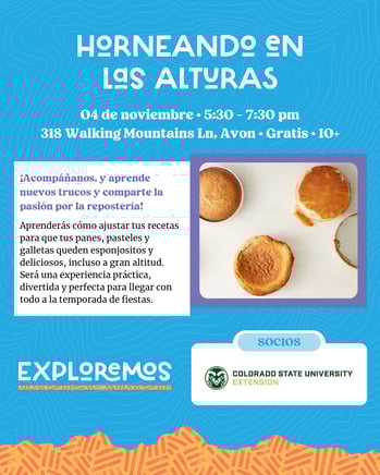 Horneando en las alturas