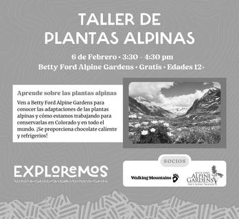 Taller de plantas Alpinas-1